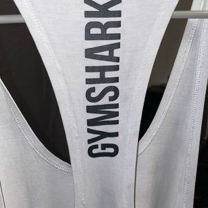 Gymshark white tank top
